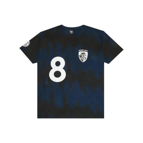 Stussy Синий Мужской T-Рубашки