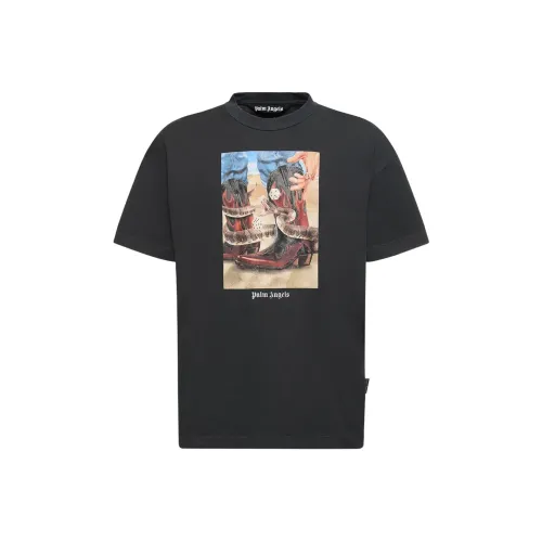 PALM ANGELS Черные Мужские T-рубашки