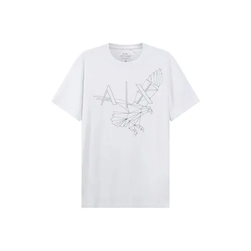ARMANI EXCHANGE SS23 T-Shirt Мужской Белый