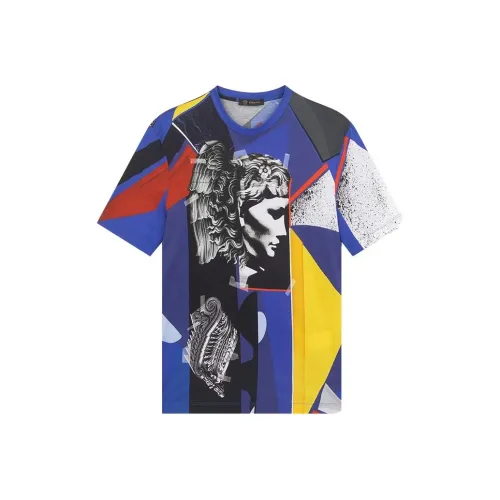 VERSACE Королевский Синий Мужские T-Рубашки
