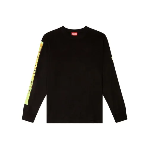 DIESEL Мужские черные T-рубашки