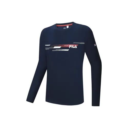 FILA Легендарный синий Унисекс Футболка