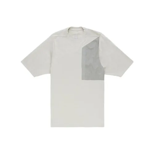 RICK OWENS совместный бренд Pearl White Мужская T-рубашка