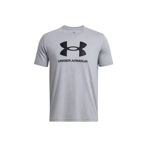 Under Armour UA Sportstyle T-Shirt Мужская Серебряная