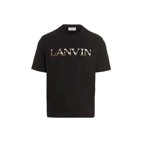Lanvin Мужские черные рубашки T