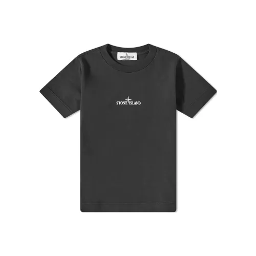 STONE ISLAND Рубашка Мужская Черная