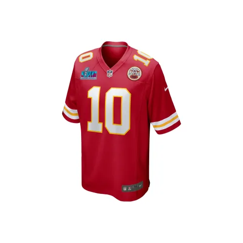 nike NFL KANSAS CITY Chiefs Супер Боул LVII Isiah Pacheco T-Shirt Мужской Красный