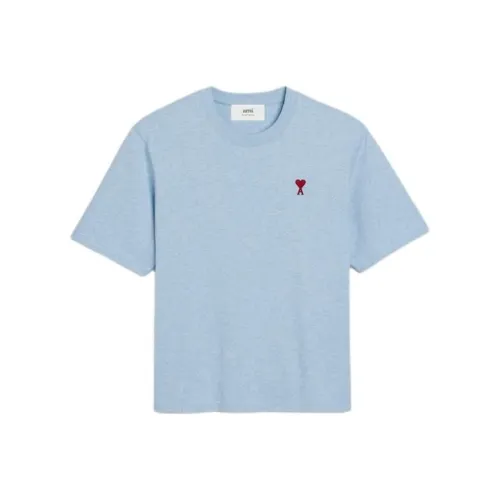 AMIPARIS SS24 T-Shirt Унисекс Синий