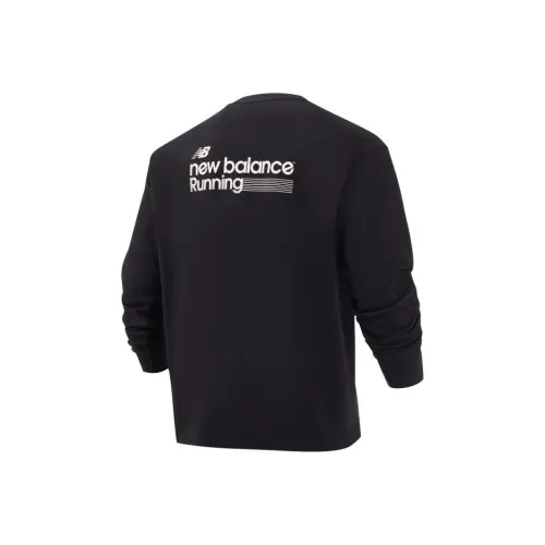 New Balance совместная футболка T Мужская Черная