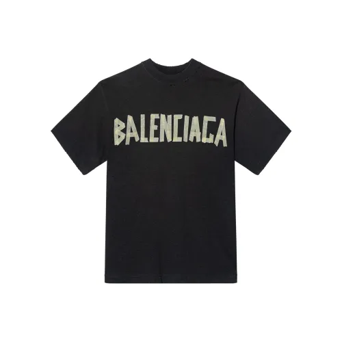 Balenciaga TAPE TYPE SS24 T Рубашка Регулярный крой Унисекс Темно-серый
