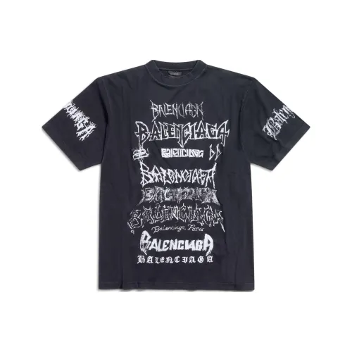 Balenciaga SS24 T Рубашка Свободного кроя Мужская