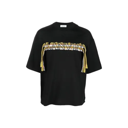 Lanvin Мужские черные рубашки T