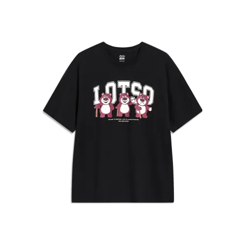 LiNing x Disney Sports Fashion Collection Футболка Унисекс Черная