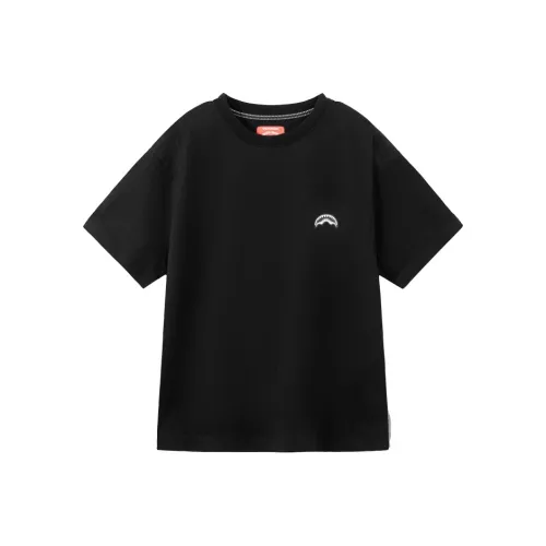 SPRAYGROUND Лето Свободный крой Круглый вырез Короткий рукав Т-рубашки Унисекс