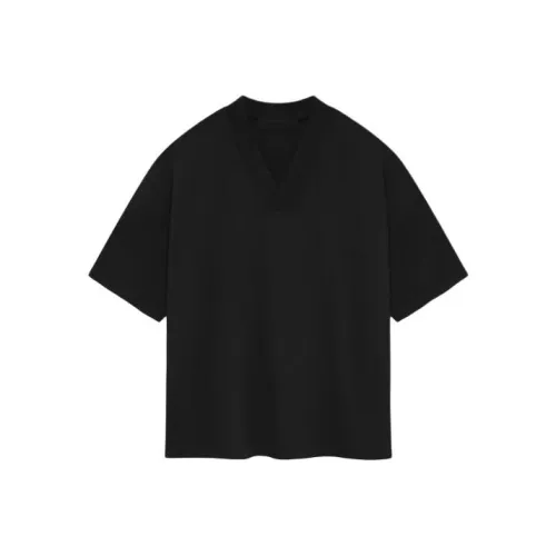 Fear Of God Essentials T-Shirt Мужской Глубокий Черный Глубокий Черный