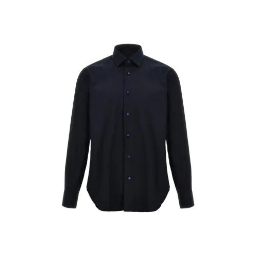 BARBA Синие Унисекс Рубашки