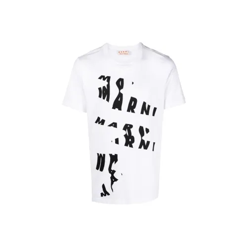 MARNI Белая Мужская T-Рубашка