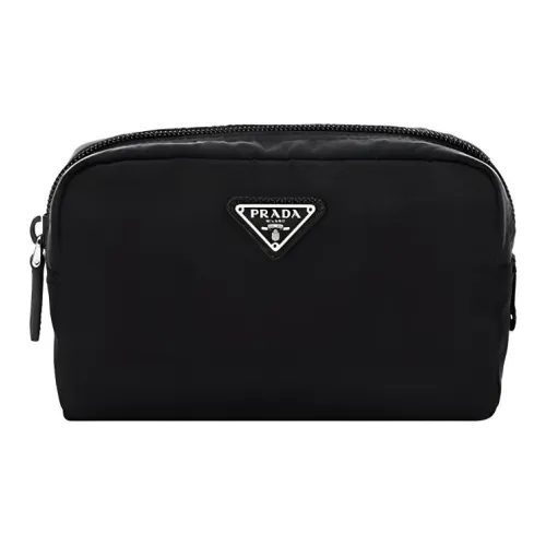 PRADA Nylon Clutch Женские Black