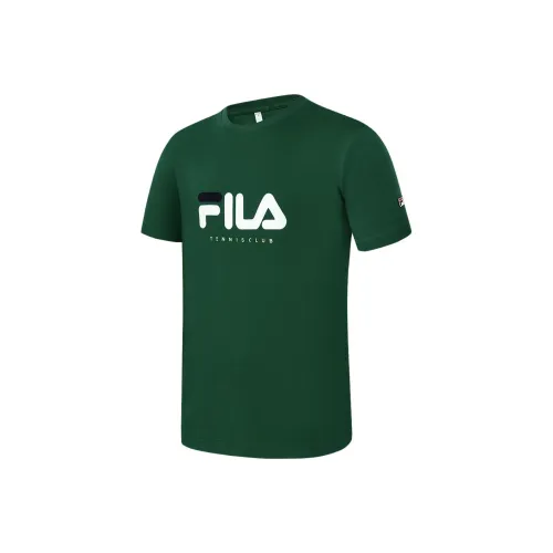 FILA Сосновый зеленый Мужская футболка с коротким рукавом