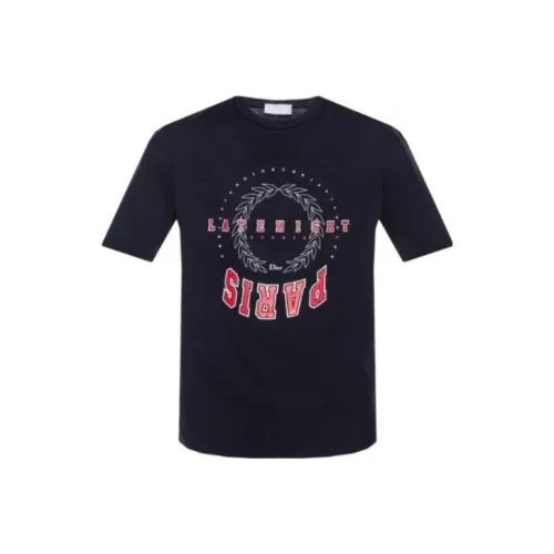 DIOR Мужские черные T-рубашки