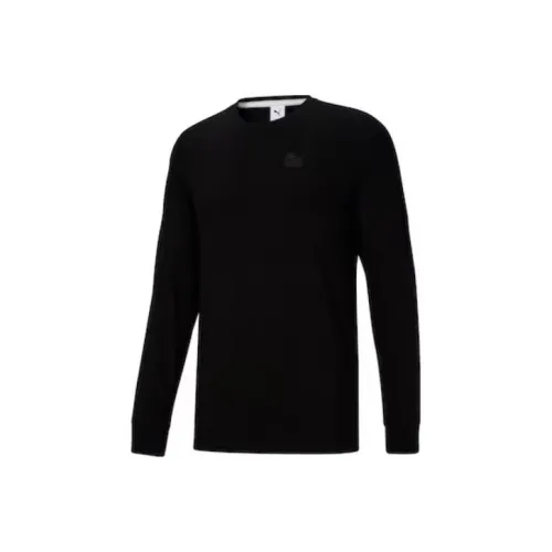 PUMA Essentials Tape Черная Унисекс Футболка