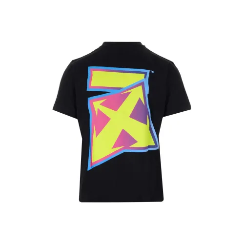 Off Белый FW22 T Рубашка Мужская Черная