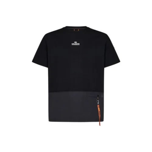 PARAJUMPERS Мужские черные футболки