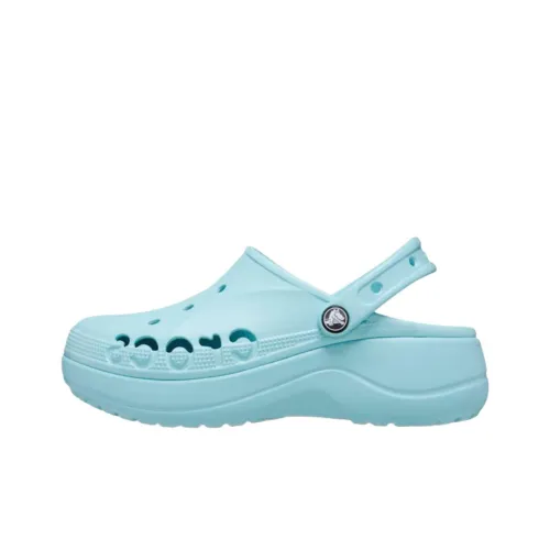 Crocs Baya Platform Clog Сабо Женские Синий