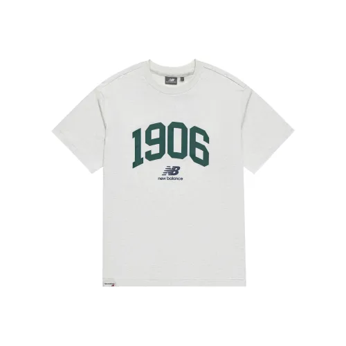 New Balance совместная футболка Мужская Светло-Серый