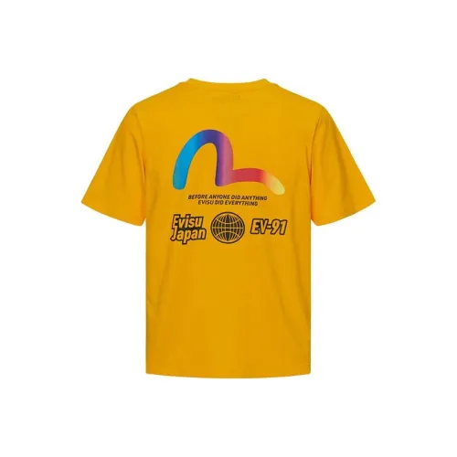 EVISU Желтые Мужские Футболки