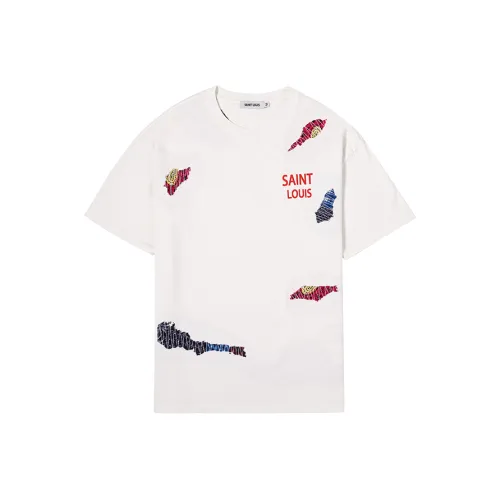 SSSAINT LOUIS T-Shirt Унисекс Milkshake Белый