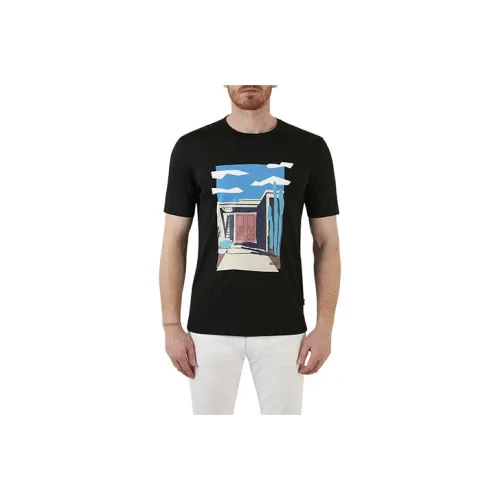 Hugo Boss Мужские Черные Рубашки