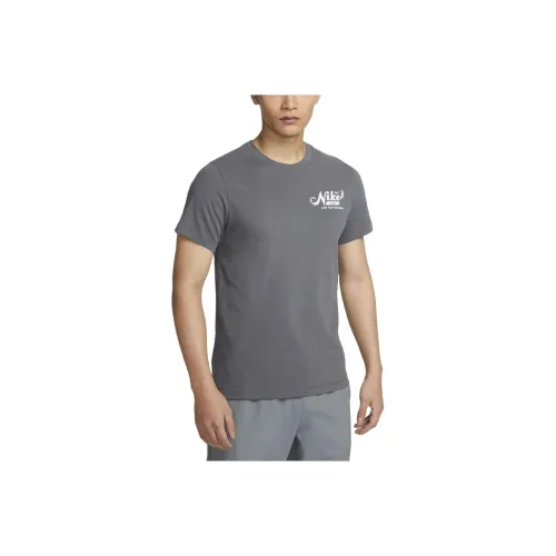 nike Dri Fit T-Shirt Мужская Железо Серый