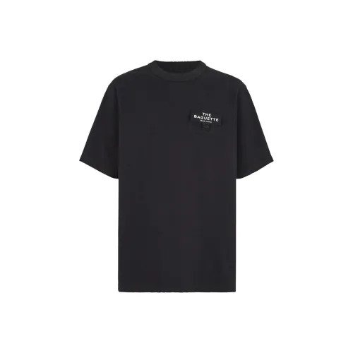 FENDI Мужские черные T-рубашки