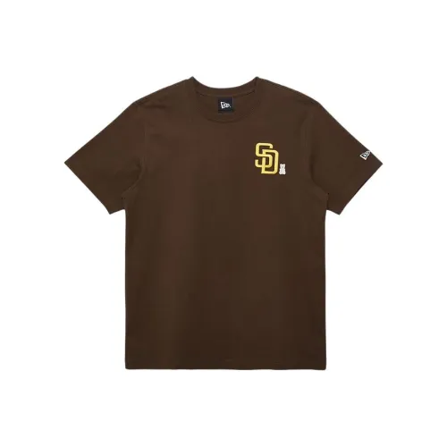 New Era x MLB Base Logo T-Shirt Унисекс Черный Орех