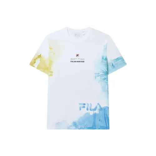 FILA Полная с принтом Мужская футболка
