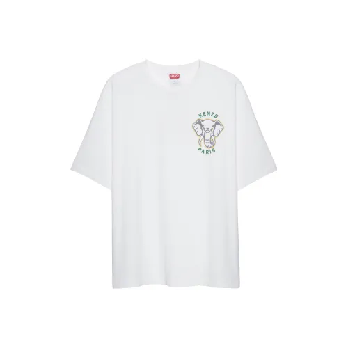 KENZO VARSITY JUNGLE Белый Мужская Футболка