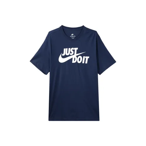 Nike Темно-синие мужские футболки T-Shirt