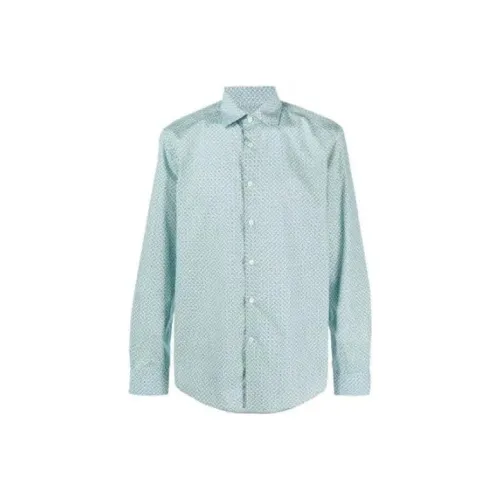 Ferragamo Зеленые Мужские T-рубашки