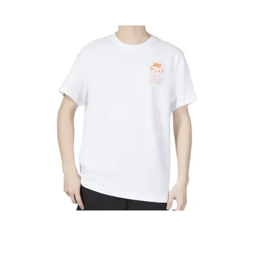 Nike Белый Мужской T-Shirt