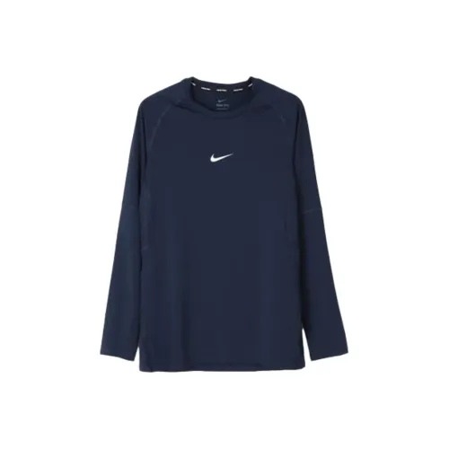 Nike Морской Синий Мужская Футболка