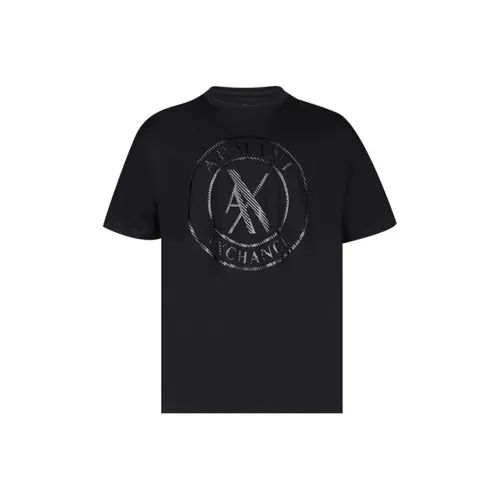 ARMANI EXCHANGE Мужские черные футболки