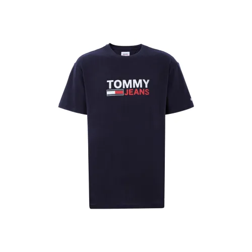 Tommy Hilfiger Темно-синяя рубашка C87 унисекс T