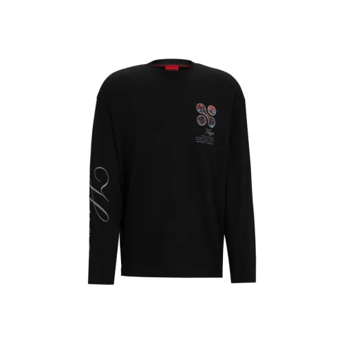 Hugo Boss SS24 T Рубашка Мужская Черная