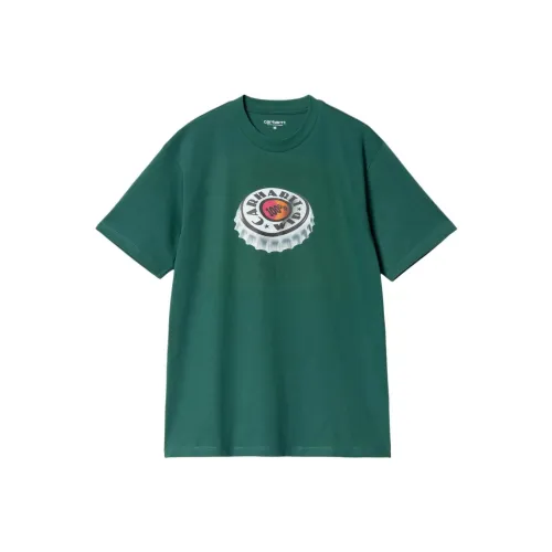 Carhartt WIP T-Shirt Мужской Темно-Зеленый