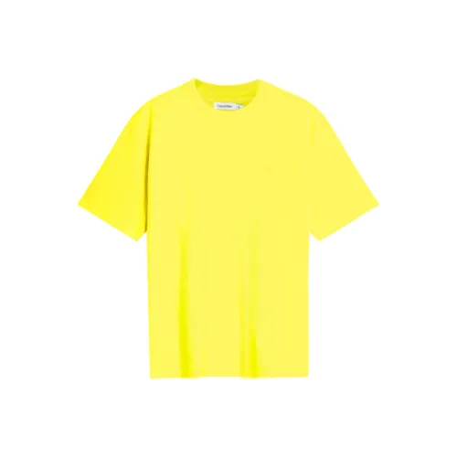 Calvin Klein T-Shirt Мужской Неоново-Желтый
