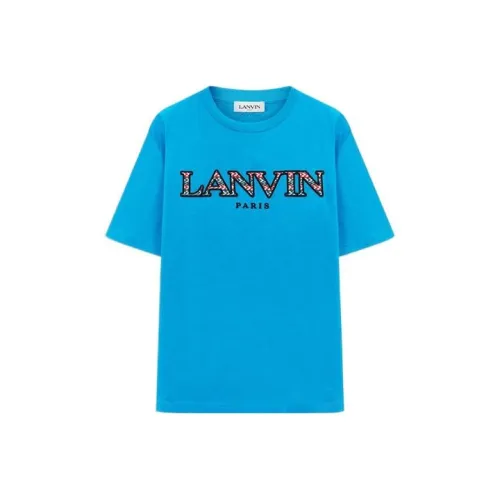 Lanvin Мужские синие T-рубашки