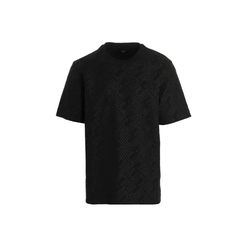 Fendi Черные Мужские T-Рубашки