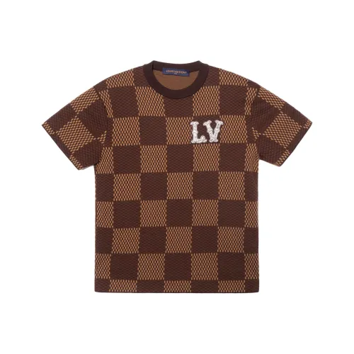 LOUIS VUITTON SS25 T-Shirt Мужской Коричневый