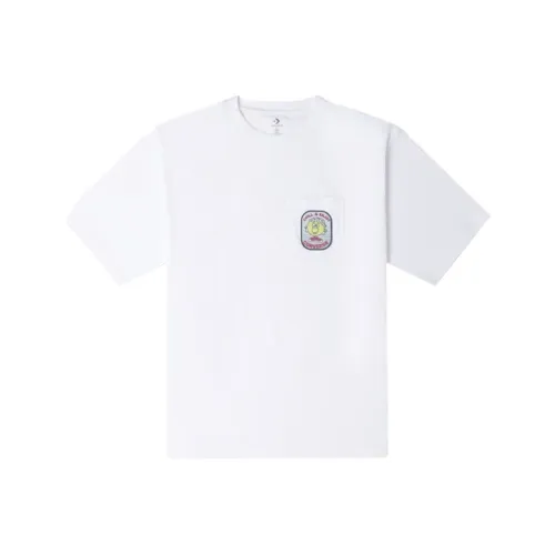 Конверс FRUIT PATCH POCKET T Рубашка Мужская Белая